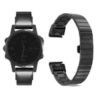 Ремешок из нержавеющей стали для смарт-часов Garmin Fenix 6X6X Pro5X5X Plus33HR, 22 мм, 26 мм