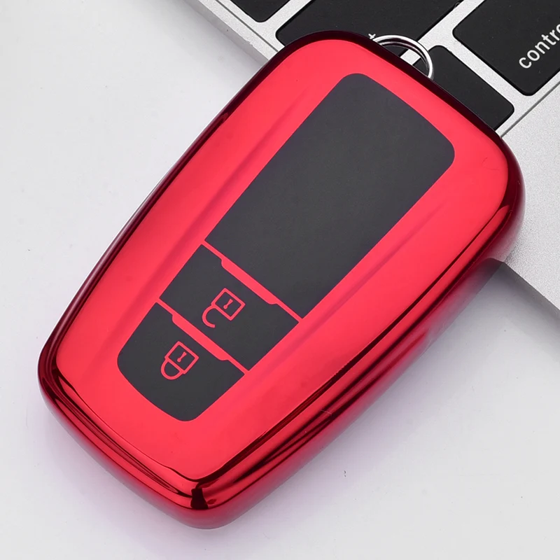 Мягкий ТПУ чехол ключа дистанционного управления автомобилем для Toyota CHR Prado 2017 2018