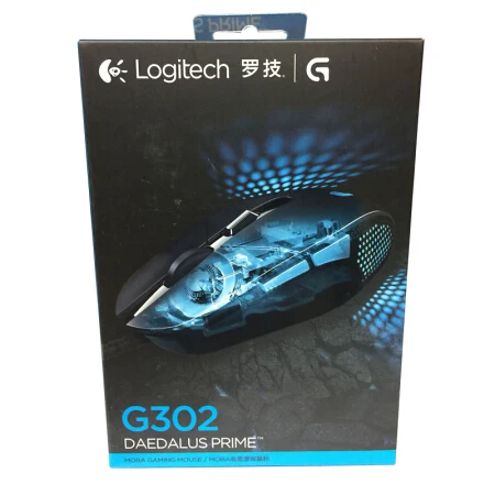 Original Package Игровая мышь logitech G302 Daedalus Prime MOBA Проводная оптическая 4000 точек/дюйм led usb подсветка настраиваемая для профессиональной игровой мыши - Цвет: Original Package
