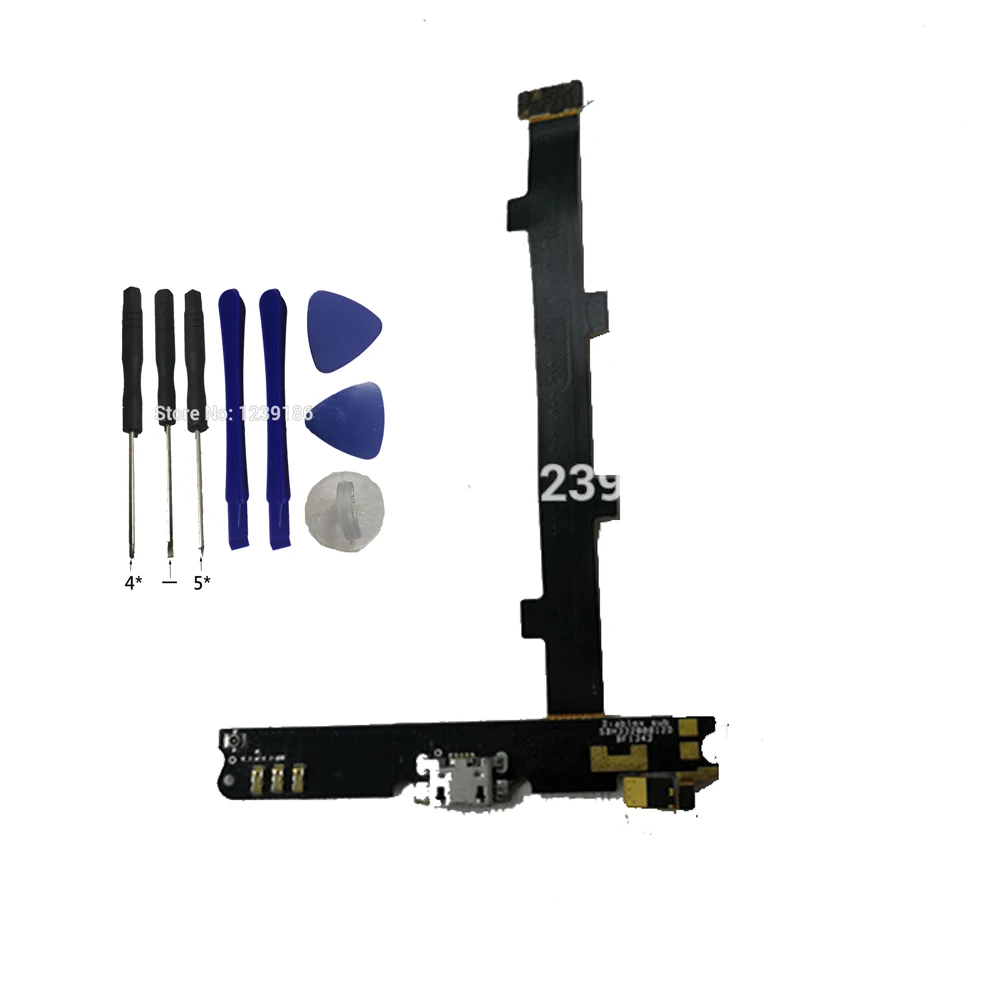 Док-станция для Alcatel One Touch Idol X OT6040, 6040, 6040D, 6040E, OT-6040, Штекерная плата, USB-порт для зарядки, гибкий кабель + инструмент
