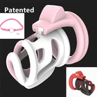 Мужской Пояс верности с ремнем для мужчин, розовое устройство с замком, кольцо на член, маленькие БДСМ секс-игрушки