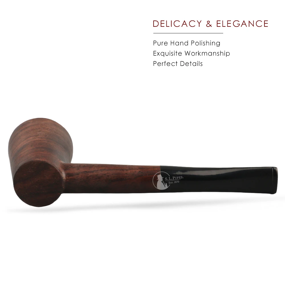 ▂Трубки для курильщиков большой курительной трубы прямого типа ручной работы от