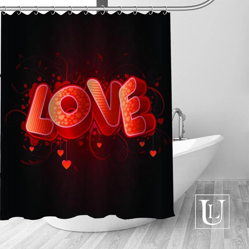 Большая распродажа новая романтичная Современная душевая занавеска на заказ с