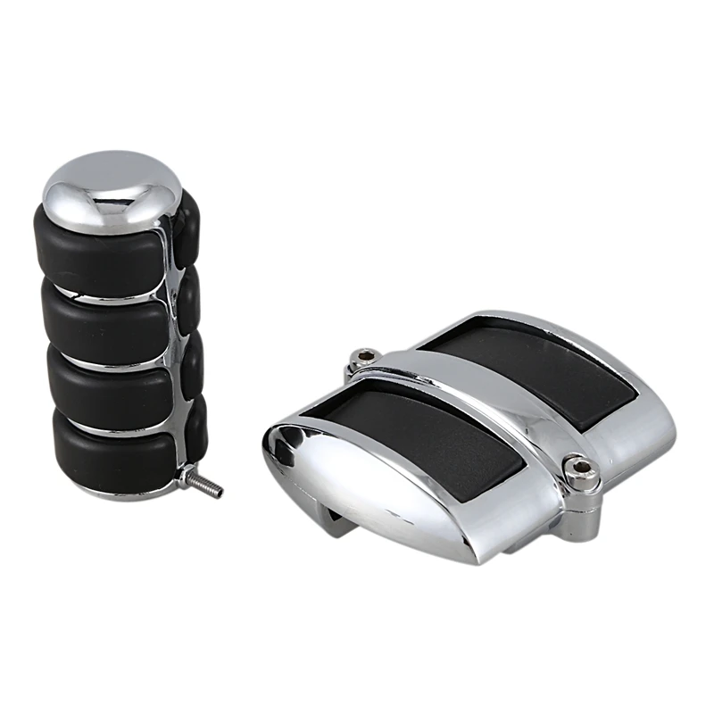 Мотоцикл хромированный рычаг переключения передач Peg педаль тормоза крышка для