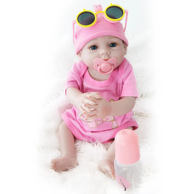 Bebes кукла-реборн 20 дюймов Реалистичная кукла для новорожденного мягкая