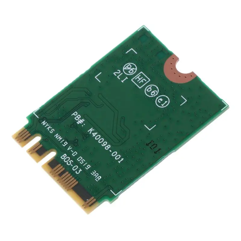 

In tel Wi-Fi6 AX200 802.11ax Dual Band MU-MIMO WiFi WLAN Net work Card Bluetooth Wireless Card