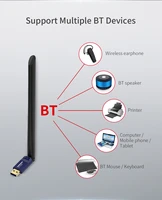 dual band 600mbps free driver wireless wifi bluetooth compatible 4 2 usb 6dbi antenna 5 8g computer network card wi fi receiver