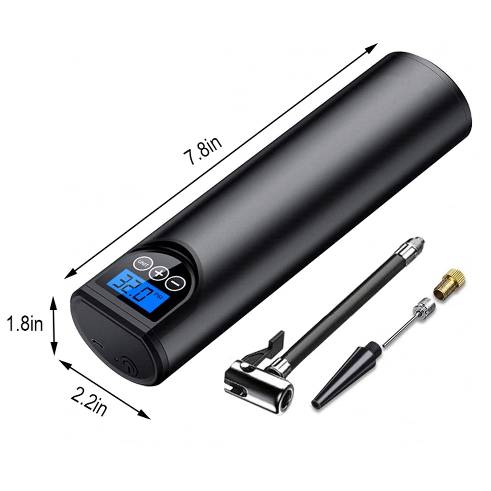 値段 自転車タイヤ用充電式ポータブルエアポンプ,デジタル,車用,自転車用,12V,150psi