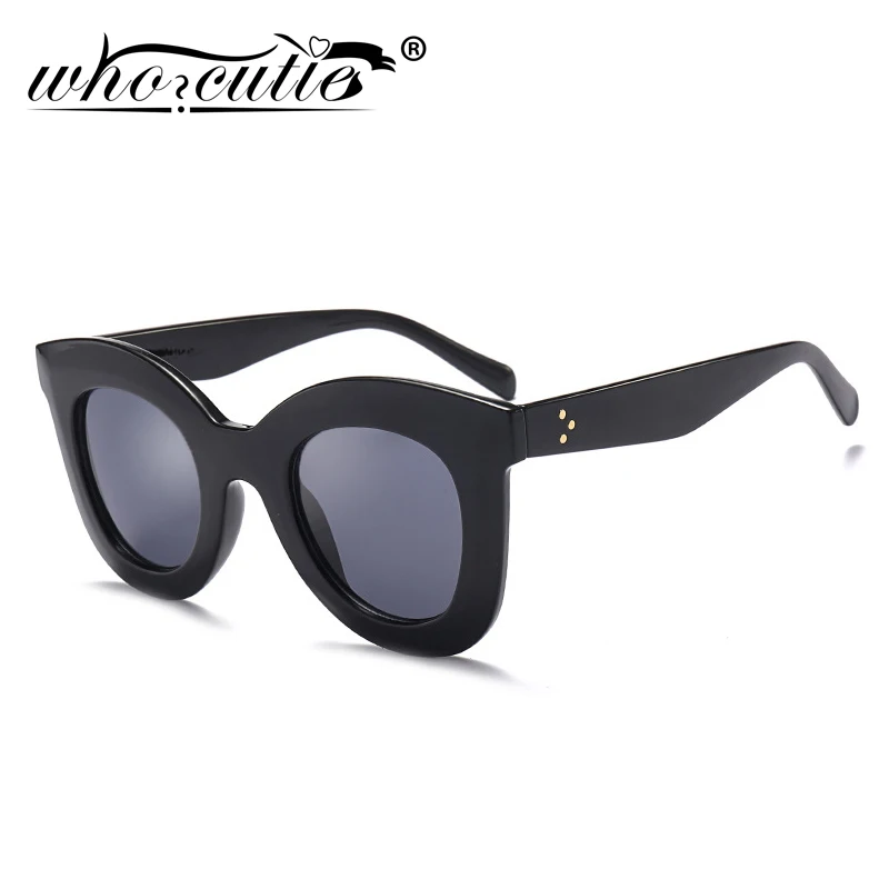 Женские винтажные солнцезащитные очки с градиентными линзами WHO CUTIE большие