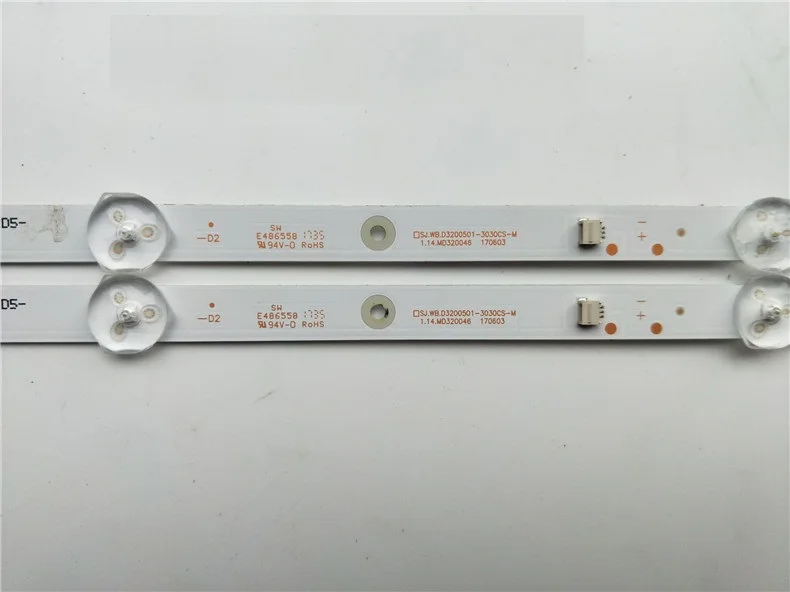 2 шт. 5 светодиодный полосы для SJ.WB.D3200501 3030CS M 3030ES PT315AT01 1|Светодиодные ленты| |