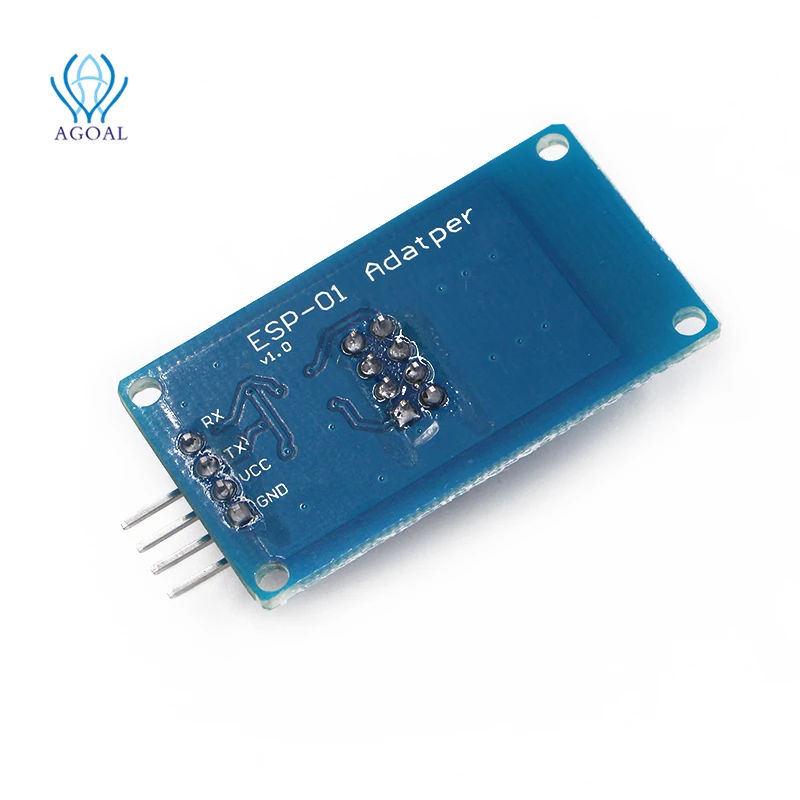 Модуль беспроводного адаптера ESP8266 Φ ESP01 3 В 5 совместимая последовательная плата