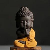 3d praying buddha silicone candle mold scented wax mould decorated epoxy clay bronze crafts molds aroma gypsum silicone mould