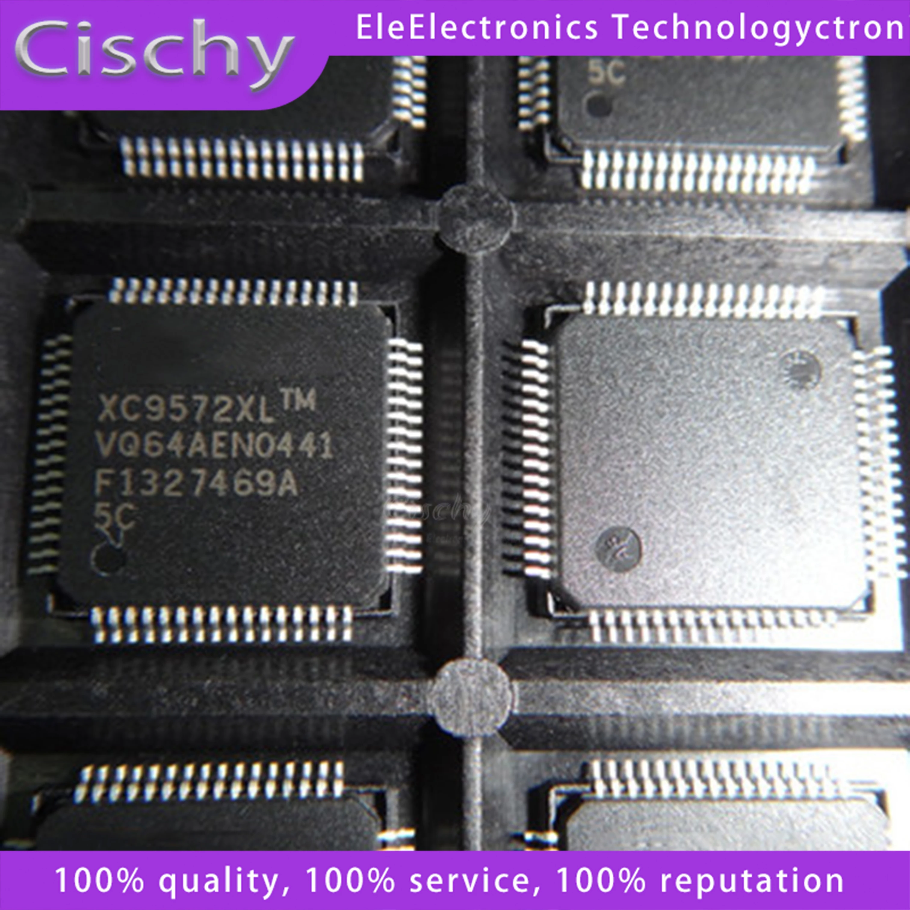2 шт./лот XC9572XL-10VQG64C XC9572XL-10TQG100C XC9572XL XC9572 QFP-64 QFP-100 новый оригинальный в наличии |