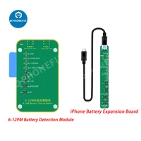 jc pro1000s battery testing module for iphone 6 12pro max battery reading and writing health cycle battery charge activation