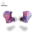 Гибридные Hi-Fi наушники-вкладыши GuideRay GR-i18 GR-i58GR-i68 1DD + 1BA, музыкальные спортивные наушники с кабелем 0,78 мм ZSX BL03 ZSN PRO X T2
