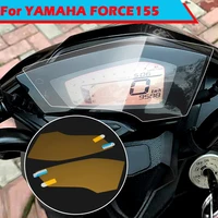 motorcycle dashboard film screen stickers fit for yamaha force155 2017 2018 speedometer sticker cluster scratch protector