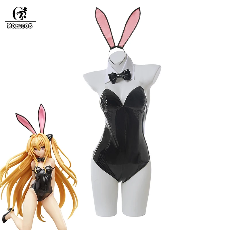 ROLECOS To Love Ru Eve Золотая темнота Косплей Костюм кролик девушка сексуальный
