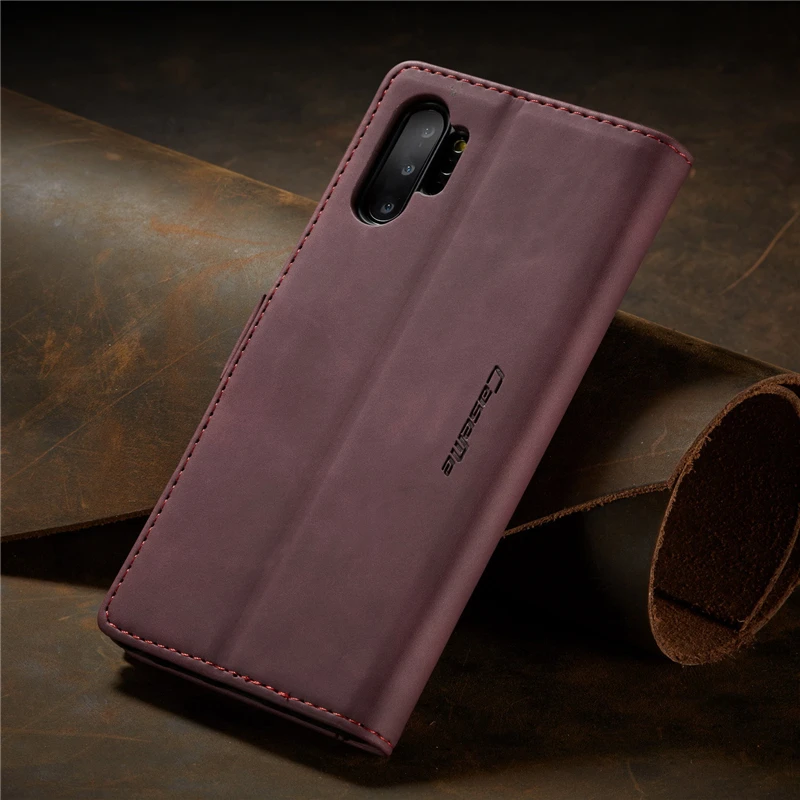 Note10 чехол для samsung Galaxy Note 10 Plus кожаный чехол держатель для карт книжка откидная крышка для Galaxy samsung Note 10 Pro кошелек Чехол
