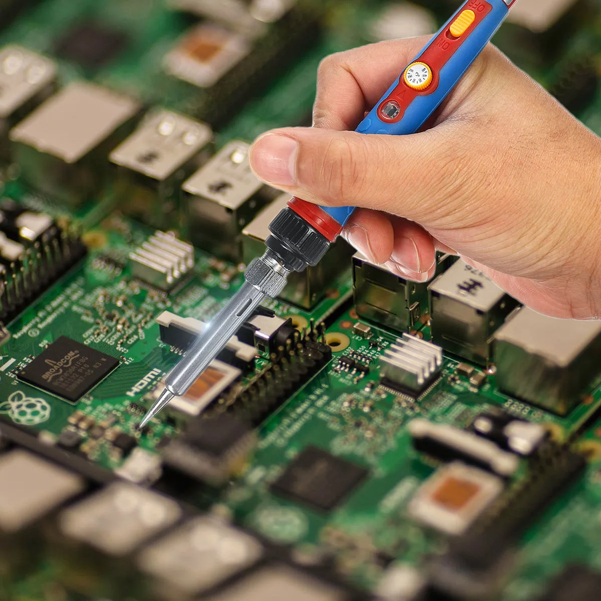 

60W Electric Soldering Iron EU US AU Plug 110/220V Electric Solder Iron Lead-free Adjustable Thermostat Electric Soldering Irons