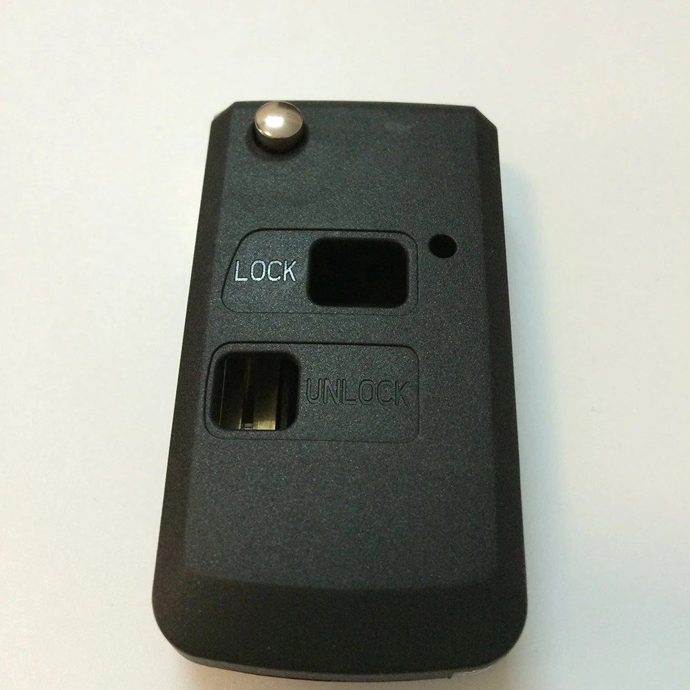Новая Модифицированная 2 кнопочная откидная оболочка ключа дистанционного