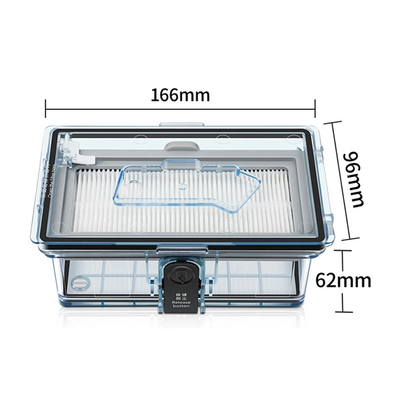 

Robot Vacuum Cleaner Dust Bin Box Main Brush Water Tank for Midea I5 Young,I5 Extra Robotic Vacuum Cleaner Accessories
