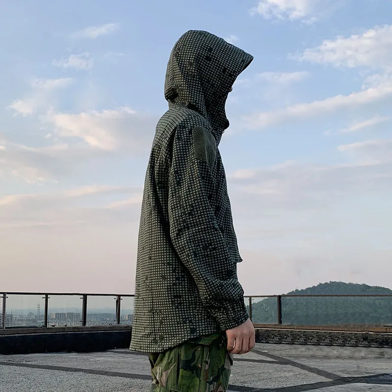 Тактическая легкая куртка Desert Night камуфляжный кардиган теплый плащ ткань в стиле