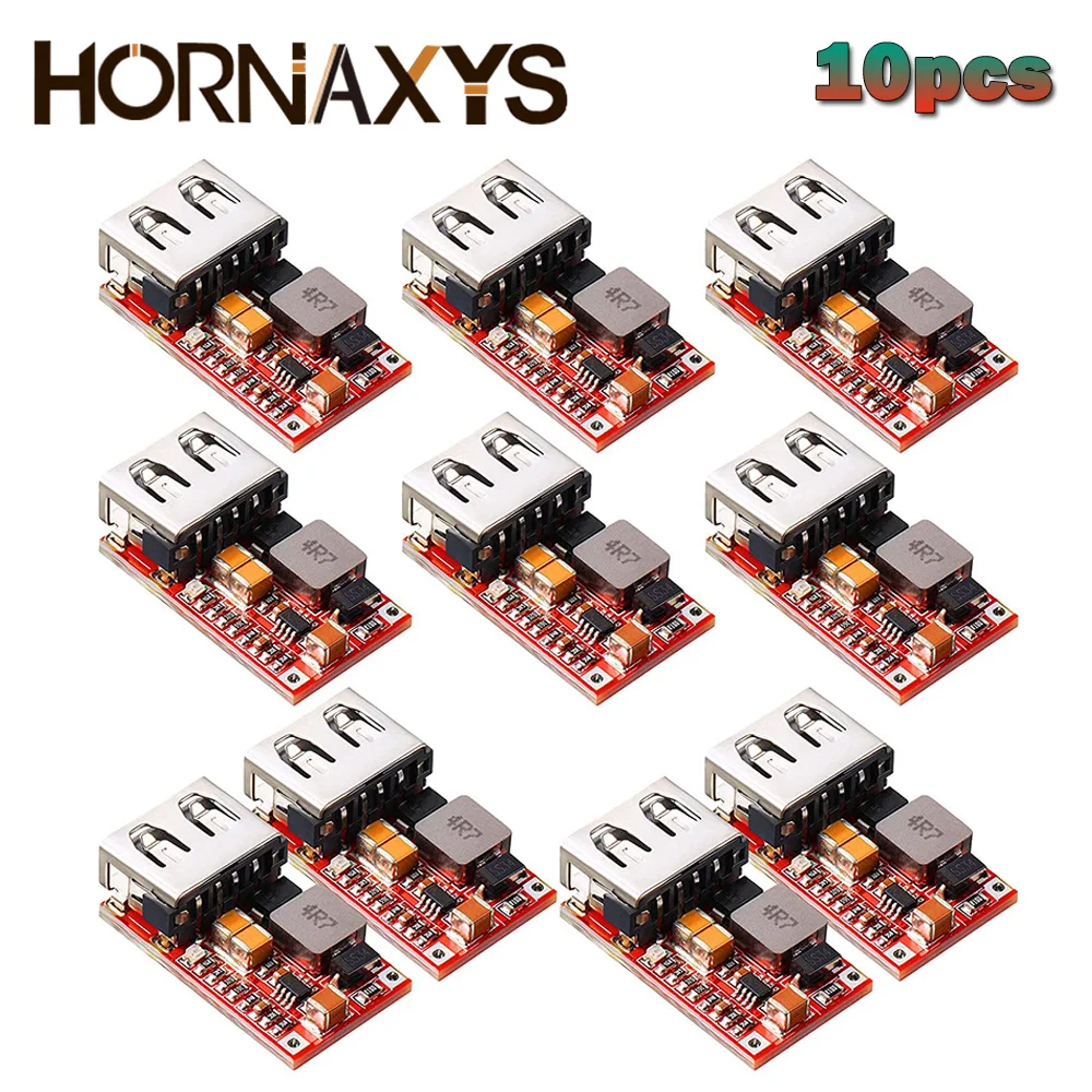 

10pcs 6-24V 12V/24V to 5V 3A CAR USB Charger Module DC Buck step down Converter 12v 5v power supply module