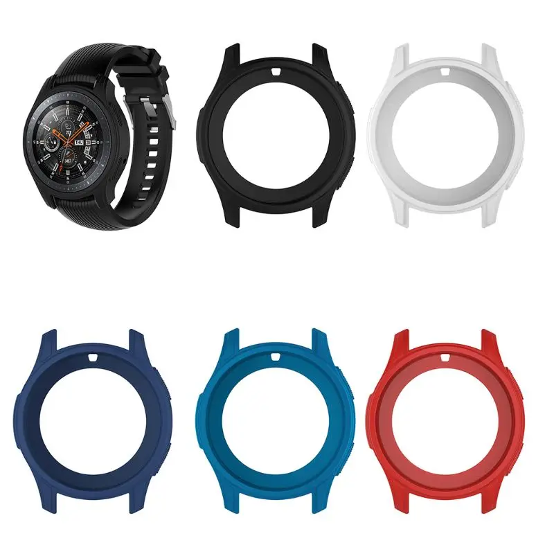 Мягкий силиконовый защитный чехол для samsung Galaxy Watch 46 мм gear S3 Frontier Прямая поставка
