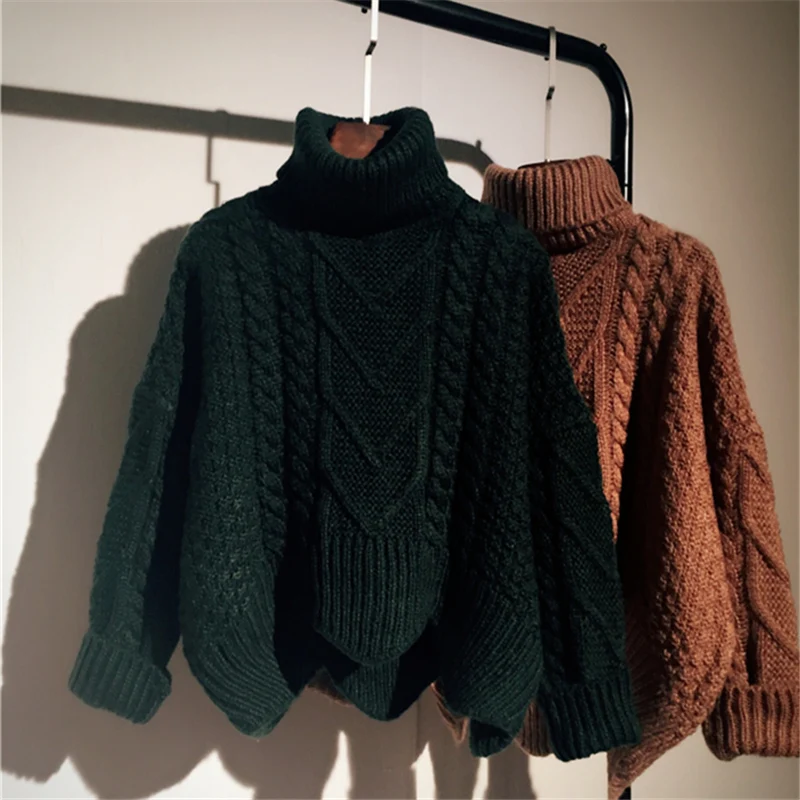 Распродажа женский зимний свитер Женский пуловер Повседневный толстый теплый