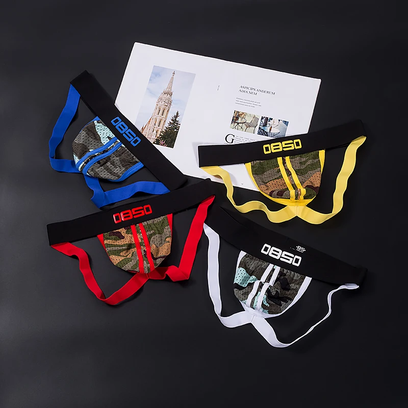 ADNNU новинка Сексуальный Мужской бандаж мужское нижнее белье хлопковые мужские