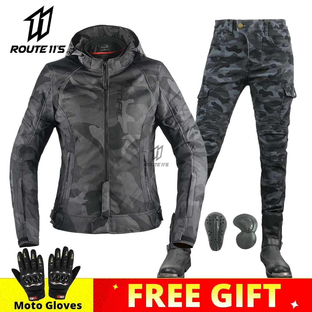 

TNAC- Motorcycle Jackets Motocross Racing Jacket Breathable Men Motorbike Riding Waterfroof Four Seasons Reflective Clothes