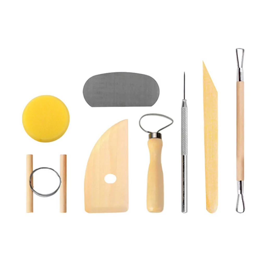 30 шт. скульптуры инструмент Керамика инструменты деревянная ручка керамический