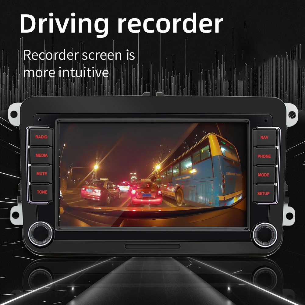 

Автомобильный mp5-плеер, аудио, GPS, радио, музыка, MP5, Bluetooth-совместим с VW, Беспроводной мультимедийный HD FM-плеер