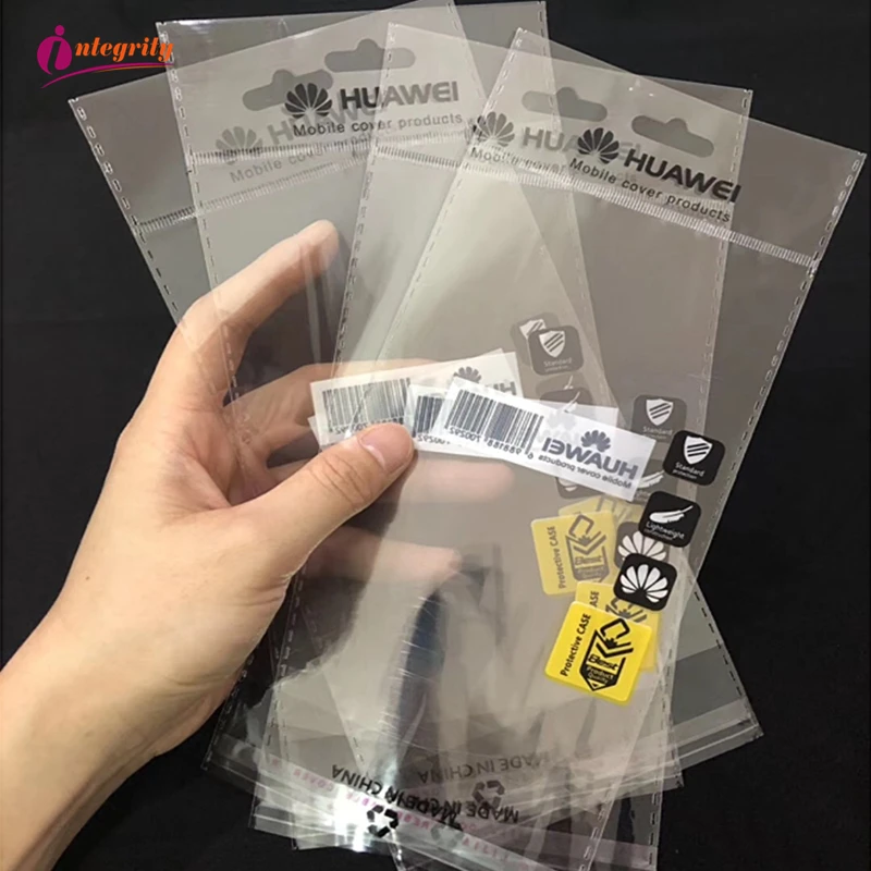 Прозрачная Самоклеящаяся упаковка Integrity 100 шт. 11*17 см полиэтиленовый пакет OPP с