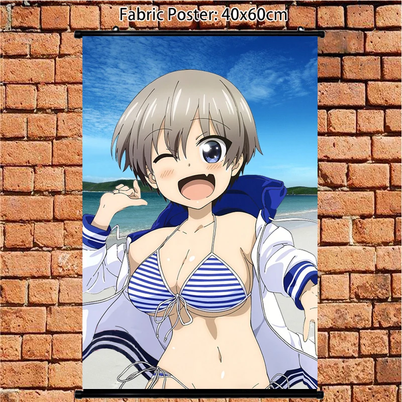 Аниме плакат узаки-Чан хочет развесить сексуальный настенный свиток картина 60x40