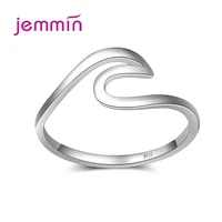 irregular 925 sterling silver exquisite rings female new arrivals gold color minimalist fine jewelry gift for wedding