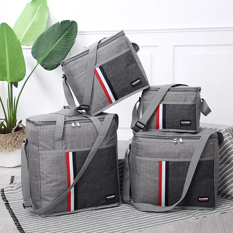 

Simplicity Insulated Lunch Bag Picnic Bento Tote Travel Outing Fruit Drink Food Fresh Thermal Student Waterproof Cooler Handbag