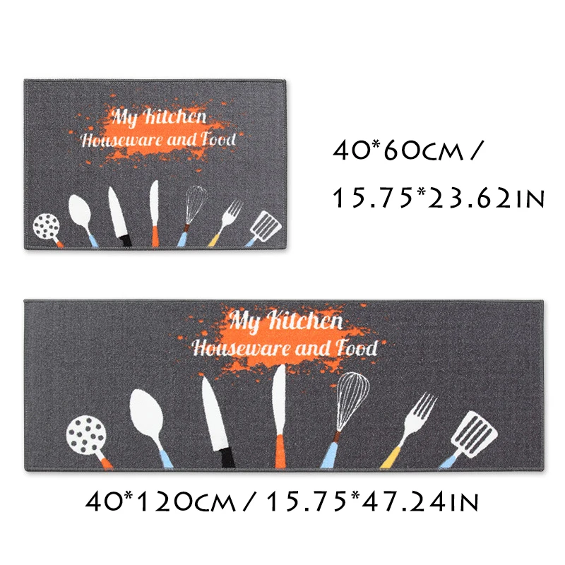 Кухонный коврик для ванной напольный домашний вход длинный Придверный