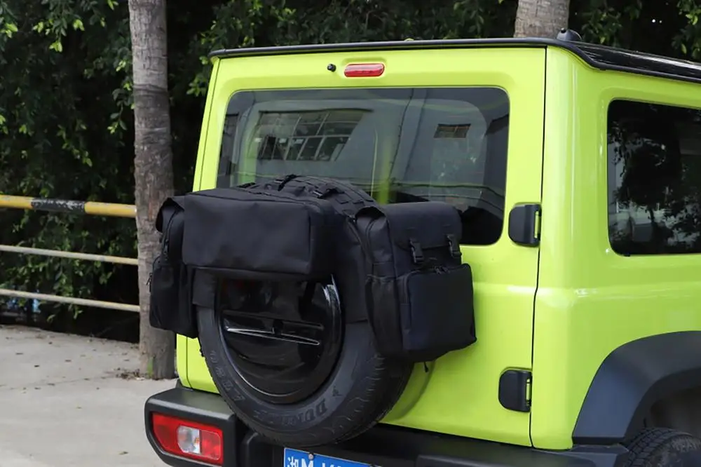 Для Suzuki Jimny 2019 2020 2021 JB43 JB64 JB74 JB64W JB74W сумка для хранения запасных автомобильных шин