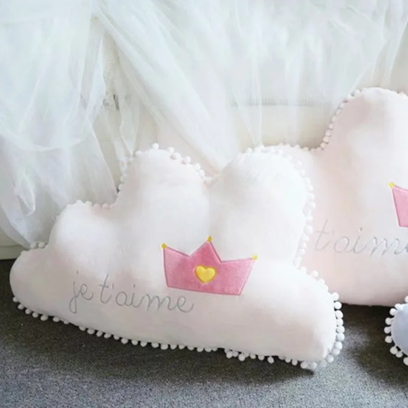 Подушка Новинка Романтический с надписью на французском языке: Ins/Форма детская