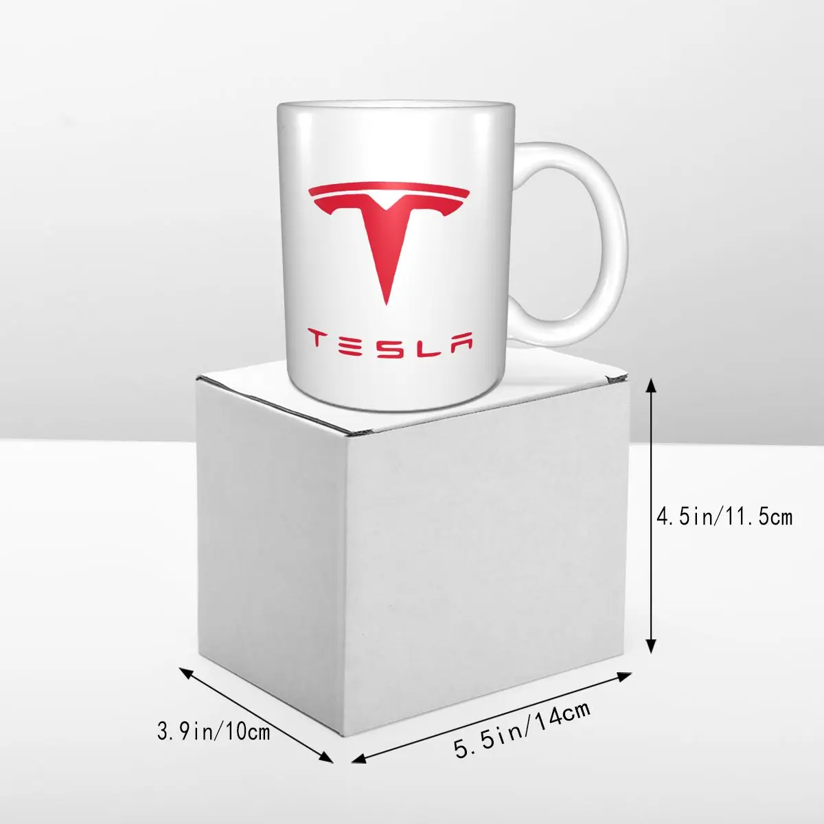 Красная кружка с логотипом Tesla кофейная чашка молочные чашки Олимпика Марселя