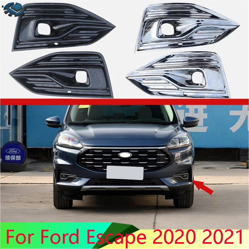 Для Ford Escape Kuga 2020 2021 автомобильные аксессуары ABS хромированные передние
