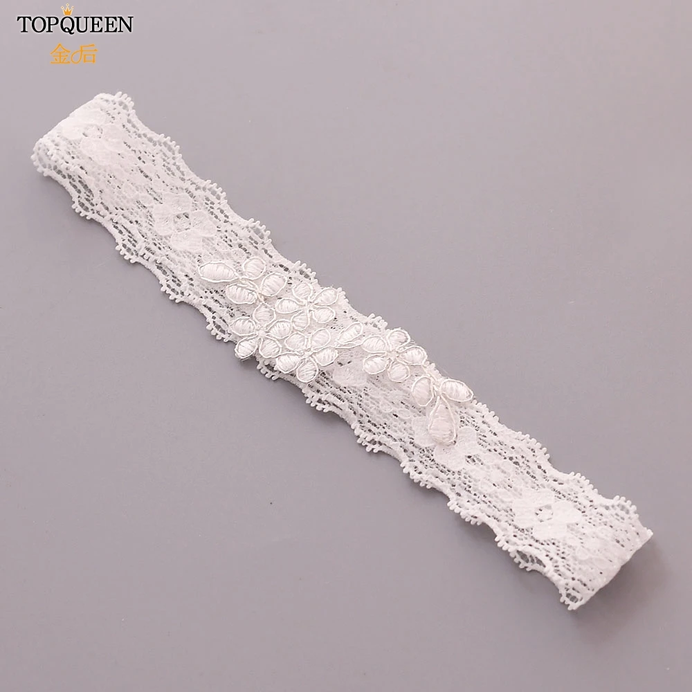 

TOPQUEEN TH03 TH04 Sex Wedding GartersBride Keepsake Garters Bride New Design Elastic Party Cosplay Leg Garter Belt Leg Loop