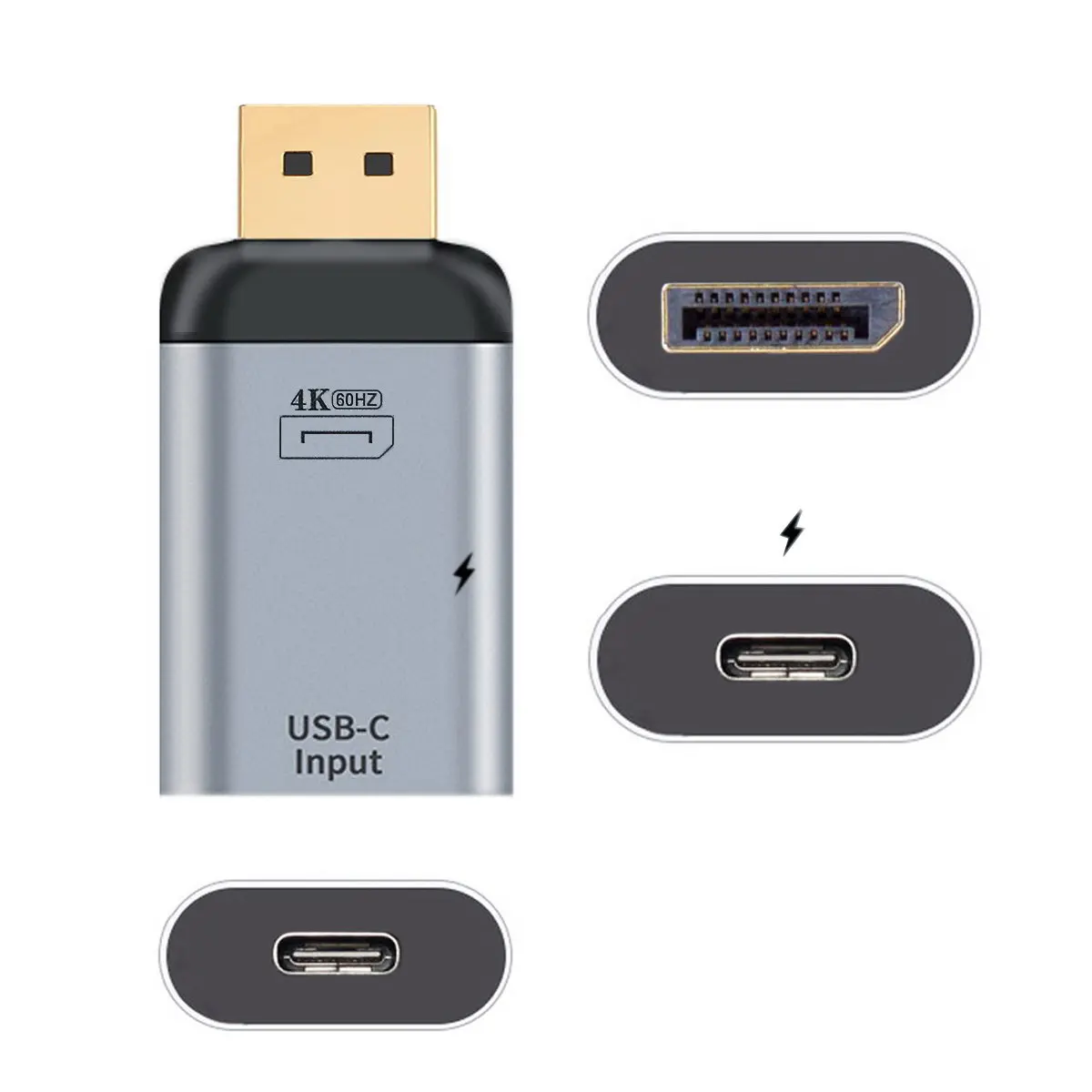 Jimier CY USB-C Тип C разъем для Mini Displayport DP раковина HDTV и адаптер питания PD 4K 60 Гц 1080p