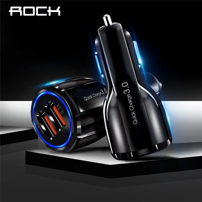 QC 3 0 быстрое автомобильное зарядное устройство быстрая зарядка для мобильного