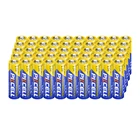 50 шт., супер мощные сухие батареи AA PKCELL  R6P, 2 А, 1,5 в, R6P, UM3, MN1500, E91 аккумулятор
