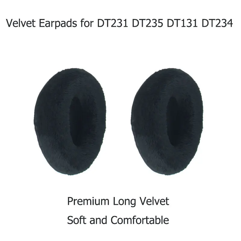 Сменные белковые бархатные кожаные подушечки для подушек Beyerdynamic DT131 DT231 DT234 DT235 MMX1