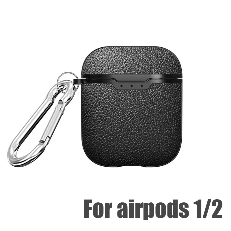 Чехол для airpods pro, чехол для наушников airpods, чехол из углеродного волокна с текстурой, мягкий чехол из ТПУ для airpods 3/2/1 - Цвет: airpods 1 2B