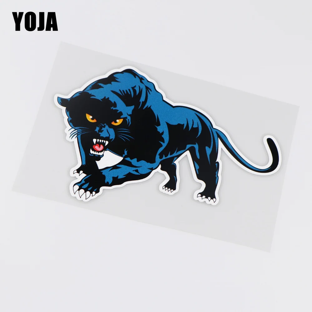 

Смешные виниловые автомобильные наклейки YOJA в виде мультяшных животных, 18x12,6 см