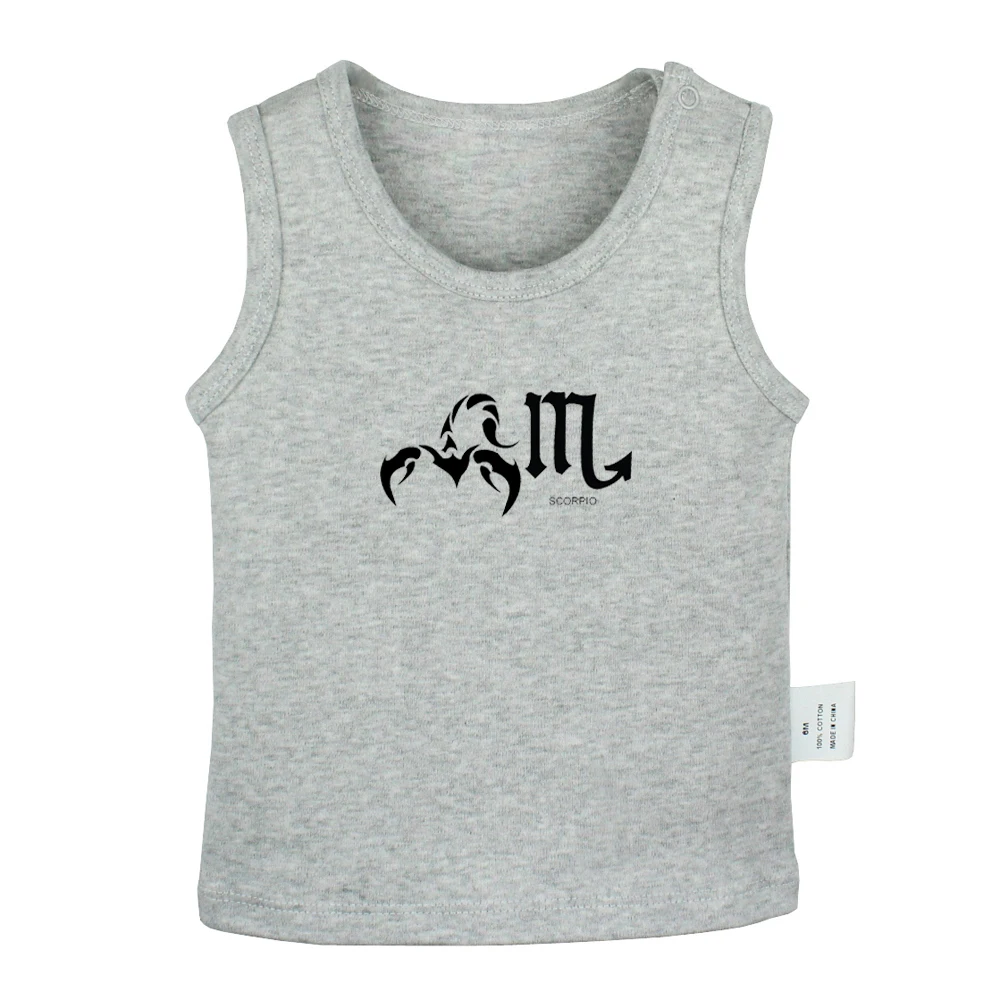 Созвездие овна весы Телец для малышей с принтом Скорпион Близнецы символ